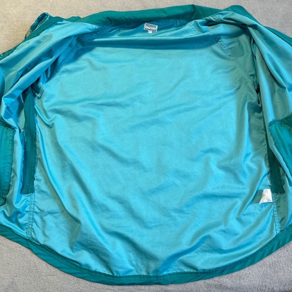 Running Room Reflective Jacket Unisex Large Teal Gorpcore Techwear Activewear - Picture 4 of 9